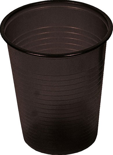 Mundspülbecher schwarz 180 ml (09034-SCH)