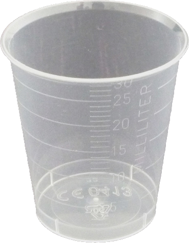 Medizinbecher 30 ml transparent (2001950)