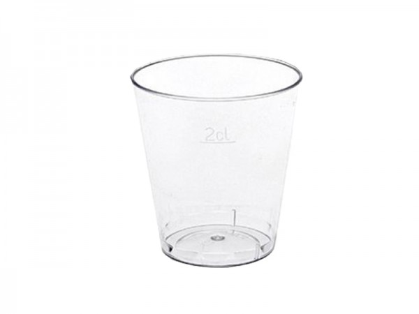 Probierbecher Pillenbecher Medikamentenbecher Schnapsbecher 2 cl (50x20 Stk.)