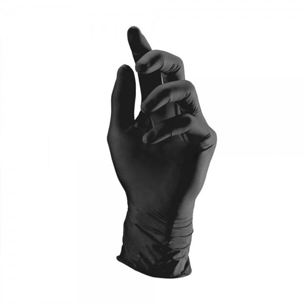 Nitril Handschuhe - schwarz - ungepudert - Gr. L - 200 Stk.