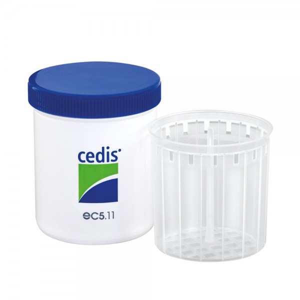 Cedis Reinigungsbecher eC5.11 150 ml zur Reinigung von Ohrstücken