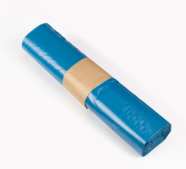 LDPE-Reg. Müllsäcke 575x1000mm, Typ60, blau, ca. 70l, (10x25 Stk.)